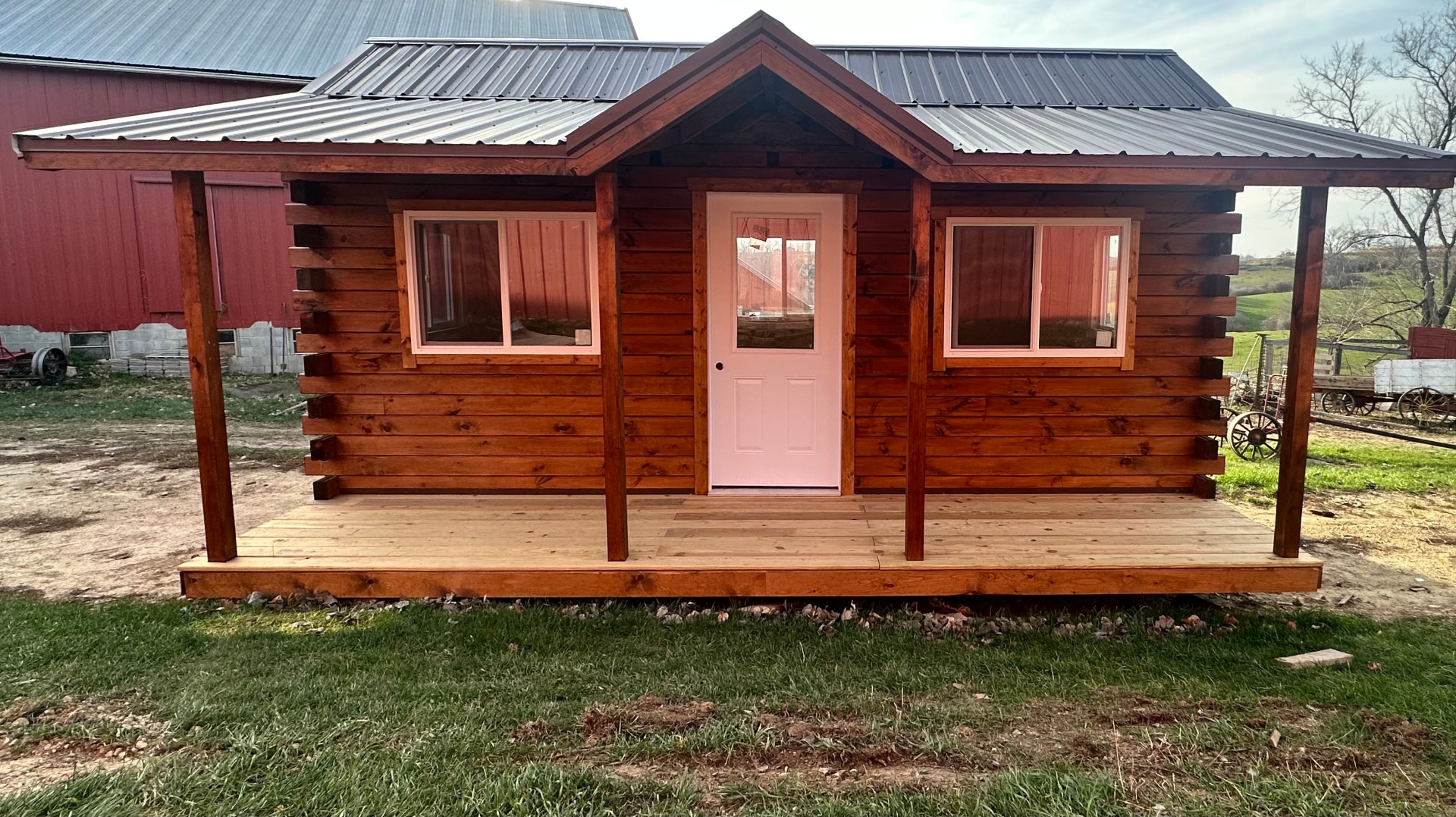 Big River Cabins build